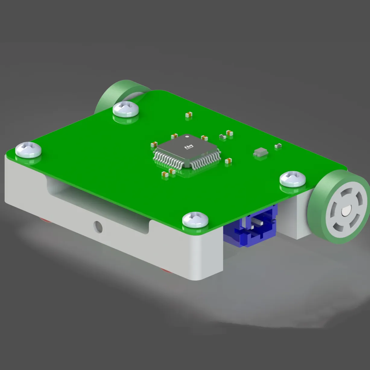 Miniature Matchbox Robot with STM32