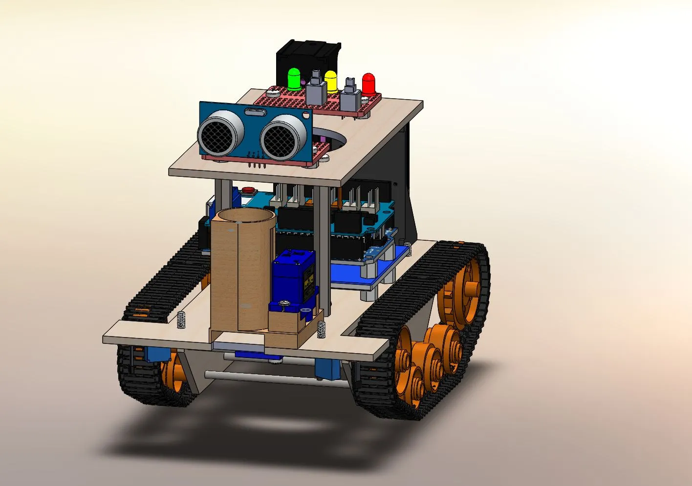 Autonomous minesweeper with Arduino